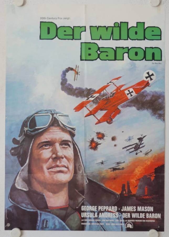 The Blue Max re-release german movie poster